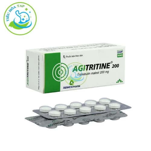 Agitritine 200 - Hộp 5 vỉ x 10 viên nén bao phim